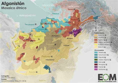 Ethnic groups in Afghanistan : r/MapPorn