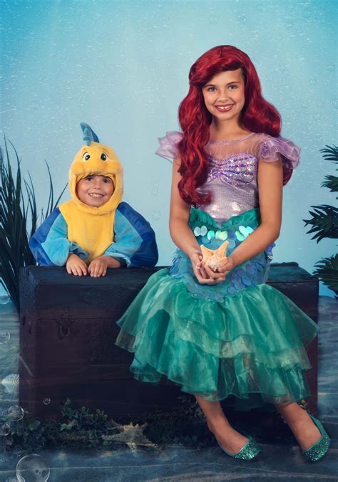 Ariel And Flounder Costume | ubicaciondepersonas.cdmx.gob.mx