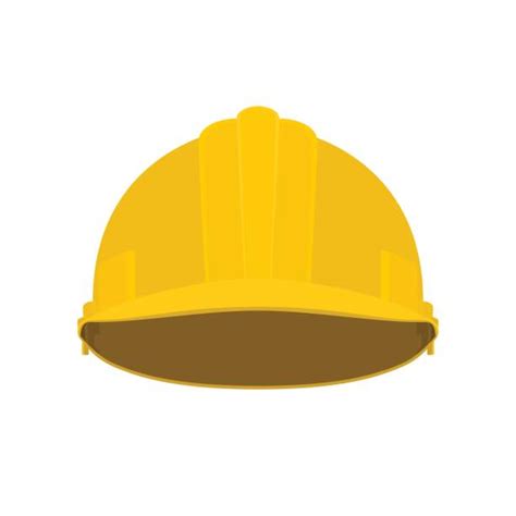 Royalty Free Yellow Hard Hat Clip Art, Vector Images & Illustrations ...