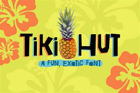 Best Tiki Fonts (FREE / Premium) 2024 | Hyperpix