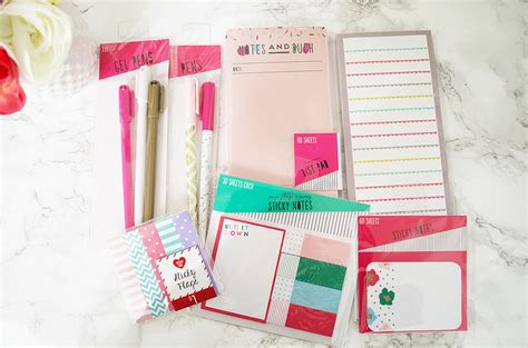 Target Dollar Spot Stationary Haul | Perfect Shade of Mauve