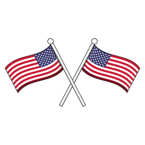 American Flag Illustration Vector, American, Flag, Patriot PNG and Vector with Transparent ...
