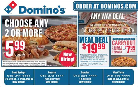 Domino's Pizza Coupons & Deals | Save at ValueNews.com