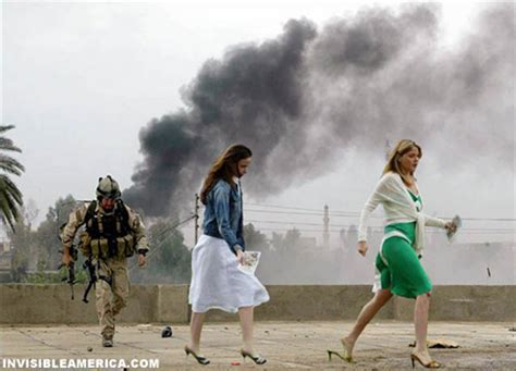 INVISIBLE AMERICA: Bush Twins do Baghdad!