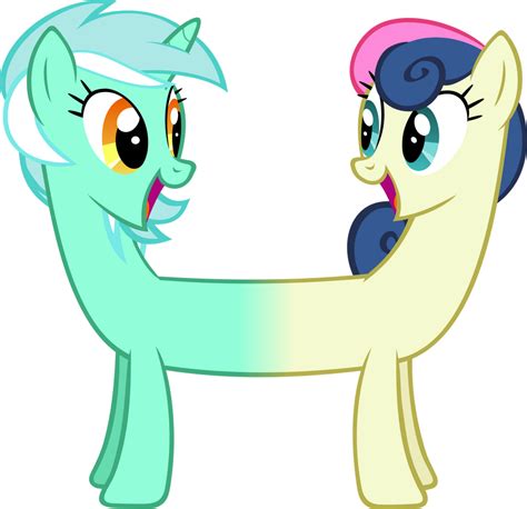 Lyra And Bon Bon Together by Spyro4287 on DeviantArt