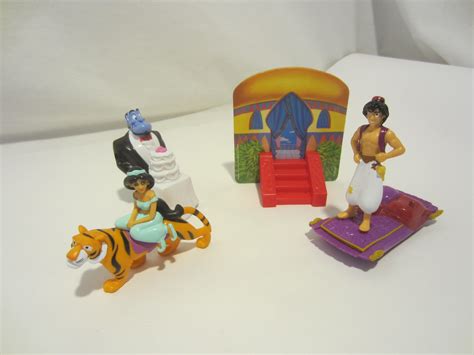 DISNEY Burger King Aladdin toys vintage 6 pc | eBay