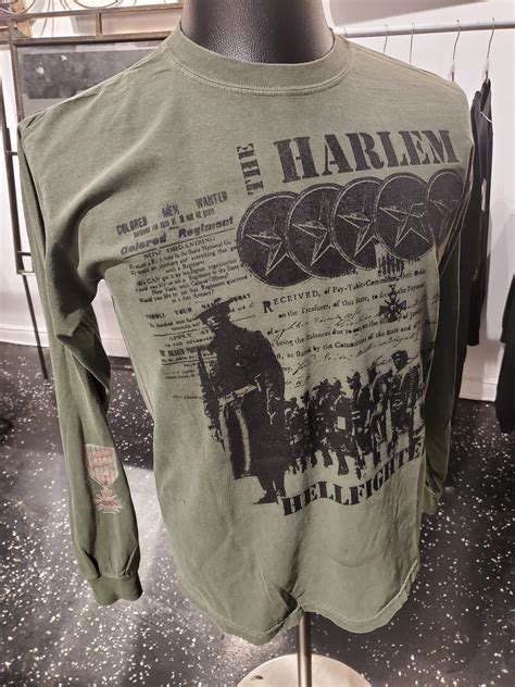 Harlem Hell Fighter Long Sleeve Shirt | Harlem Heritage Tours & Cultural Center