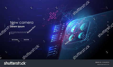 Back View Phone Camera On Back Stock Vector (Royalty Free) 2149646839 ...