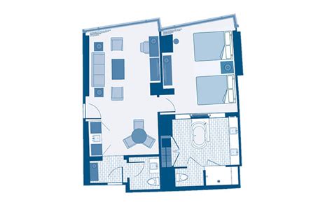 Aria Corner Suite Floor Plan | Floor Roma