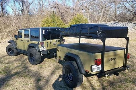 Jeep Trailer Dinoot Tub Kit - J Series | Jeep trailer, Jeep camping, Jeep camping trailer