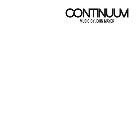 Mayer, John - Continuum (180g Vinyl) - Amazon.com Music