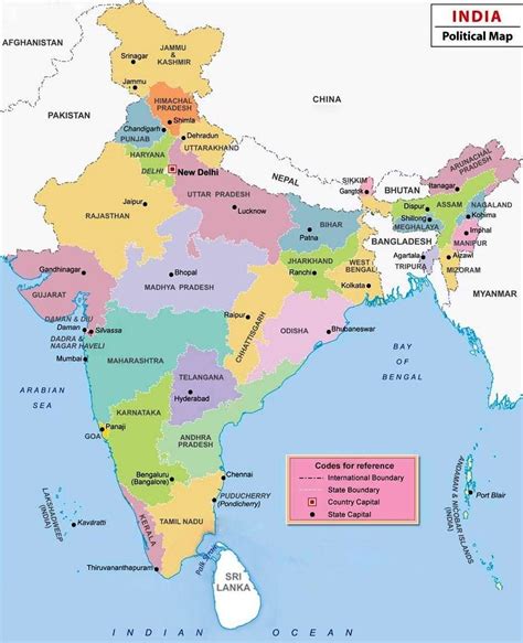 India Map With States And Capitals 2023 Hd - Map of Canada National Parks