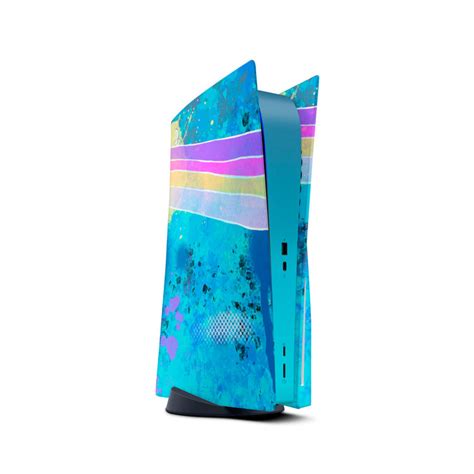 Rainbow Grunge PlayStation 5 Skin | KO Custom Creations