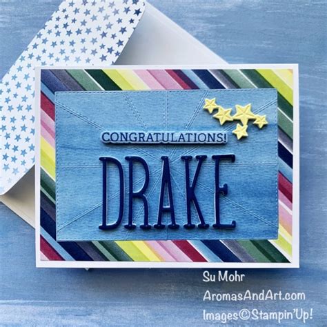 High School Graduation Card for Drake - Aromas and Art