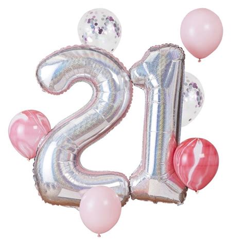 21st Birthday Balloons - Etsy