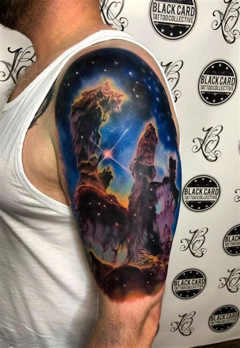 Realistic Nebula Tattoos