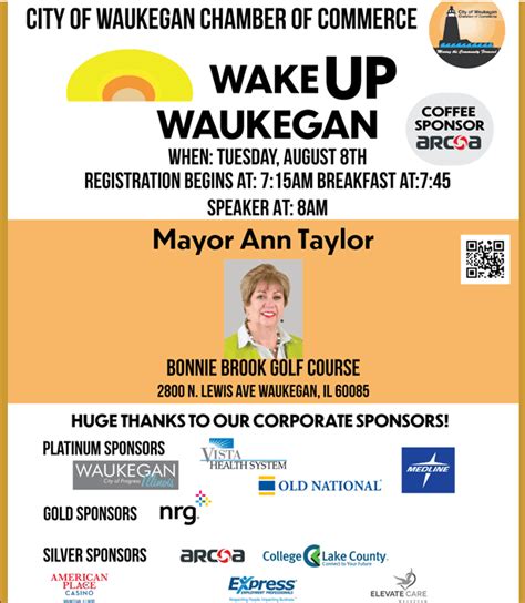 Calendar • Wake Up Waukegan