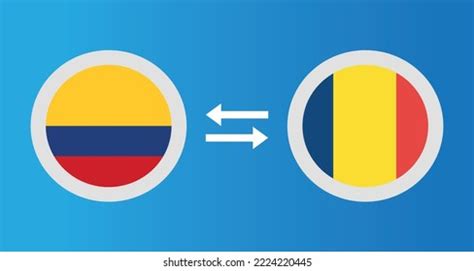 Round Icons Colombia Chad Flag Exchange Stock Vector (Royalty Free) 2224220445 | Shutterstock