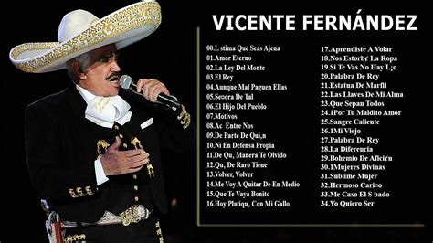 Canciones de vicente fernandez – Mejor música