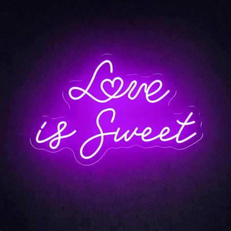 Love Is Sweet | Wedding Neon Sign | HDJSign – HDJ Sign