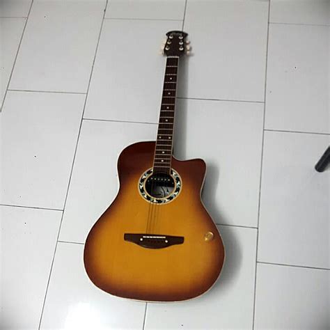 Global Zoom Acoustic Electric Guitar, Hobbies & Toys, Music & Media, Musical Instruments on ...