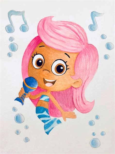 Bubble Guppies - Molly Painting by TheKissingHand on DeviantArt