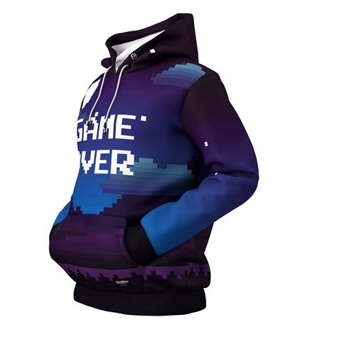 Pixel Game Over Hoodie