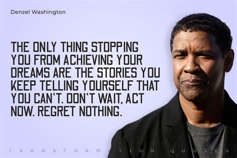 10 Denzel Washington Quotes That Will Inspire You | TransformationQuotes