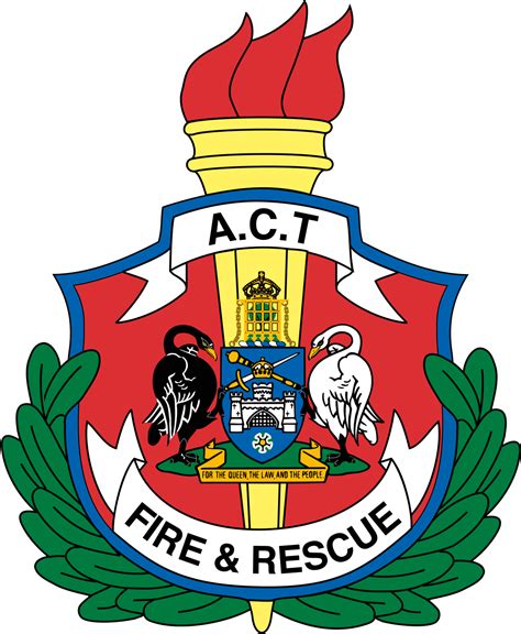 Act Fire And Rescue Logo (1200x1455), Png Download