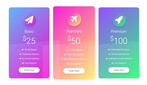 20+ HTML CSS Pricing Table Examples - OnAirCode