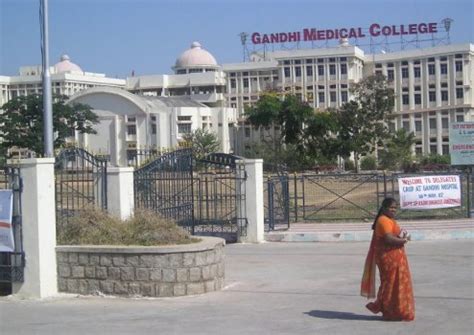 Gandhi Medical College, [GMC] Hyderabad - Courses, Fees, Admission, Ranking, Review, Placements ...