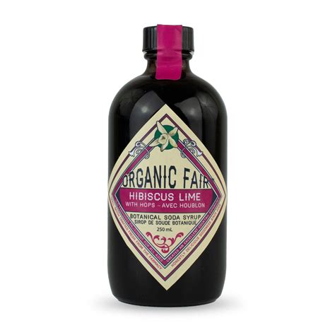 Soda Syrups Flavors from Botanicals. Organic Soda Syrups. — organicfair.com