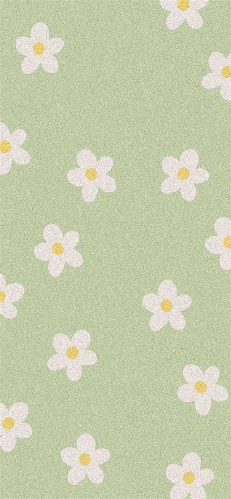 Flower Pastel green , green , light green aethetic wallpaper Bfl ...