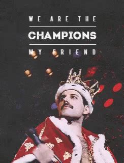 Champions We Are The Champion GIF - Champions We Are The Champion Bulsara - Discover & Share GIFs