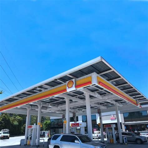 Petrol gas station canopy construction design,Gas station equipment ...