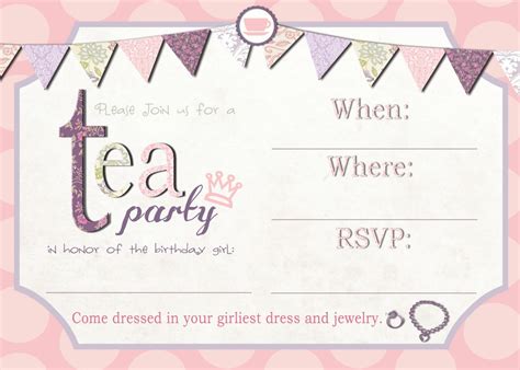 12 Cool Mad Hatter Tea Party Invitations - Kitty Baby Love