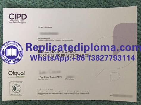 Best option to buy fake CIPD certificate online - replicatediploma.com