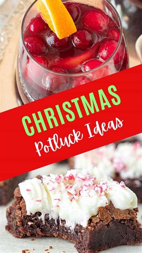 Christmas Potluck Ideas (recipes and tips) - Vintage Kitchen Notes