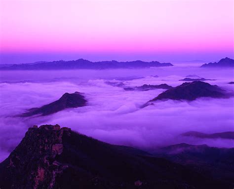 Great Wall Of China Silhouette Stock Photos, Pictures & Royalty-Free Images - iStock