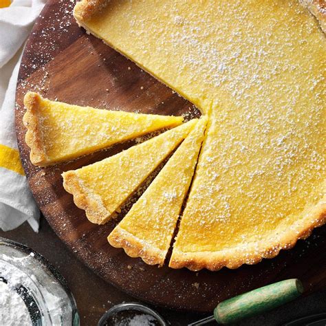 Shortbread Lemon Tart Recipe | Taste of Home