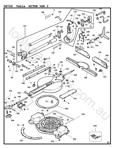 Dewalt Chop Saw Parts Dw708 | Reviewmotors.co