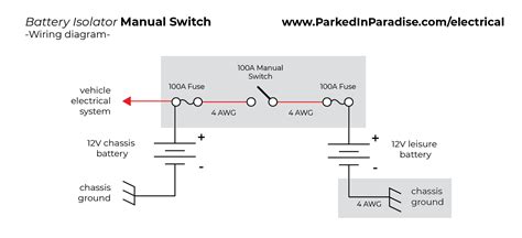 Battery isolator diagram - armylader