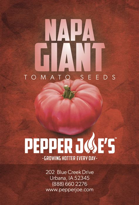Tomato Seeds | Pepper Joe's - Pepper Joe’s