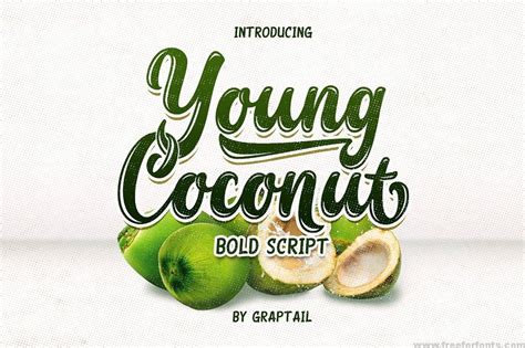 Young Coconut Font Free Download Free Font Download