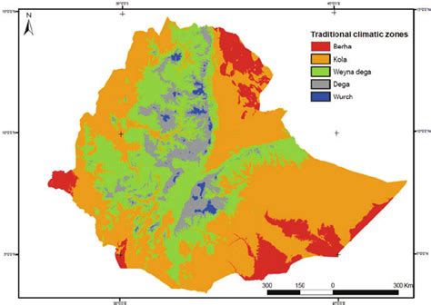 1 Traditional climatic zones of Ethiopia | Download Scientific Diagram