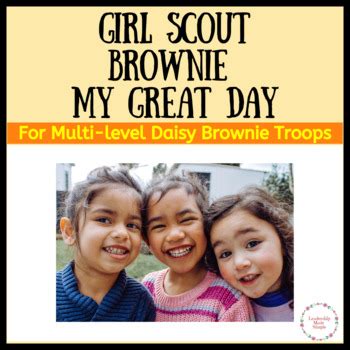 Girl Scout Brownie Badges Chart Teaching Resources | TPT