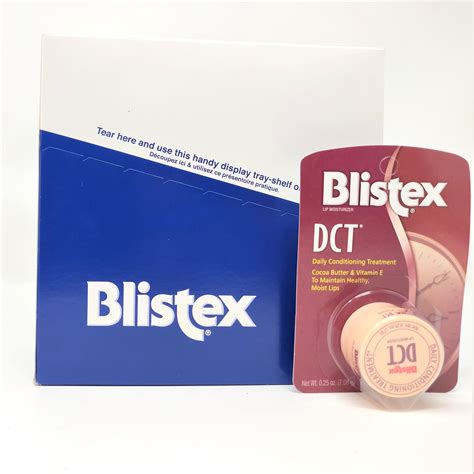 Value Pack Blistex DCT Lip Balm Carded - Pack of 12 x 0.25 oz - Walmart.com