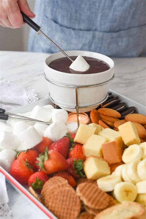 Easy Chocolate Fondue Recipe | Leigh Anne Wilkes