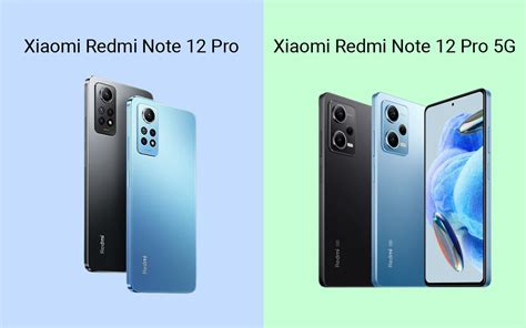 Redmi Note 12 Pro Vs Redmi Note 12 Pro 5G – Apa Bedanya?