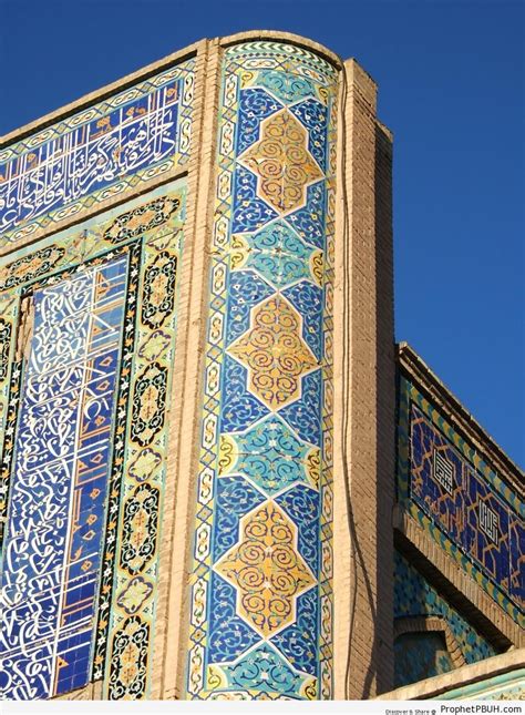 Photo of Islamic Decorations and Calligraphy at the Herat Friday Mosque – Afghanistan Islamic ...